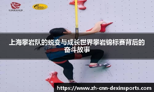 上海攀岩队的蜕变与成长世界攀岩锦标赛背后的奋斗故事